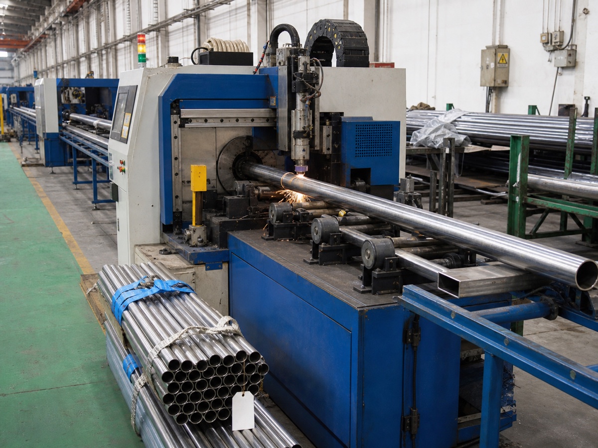 Tube cutting equipment reference for stainless steel tube parts