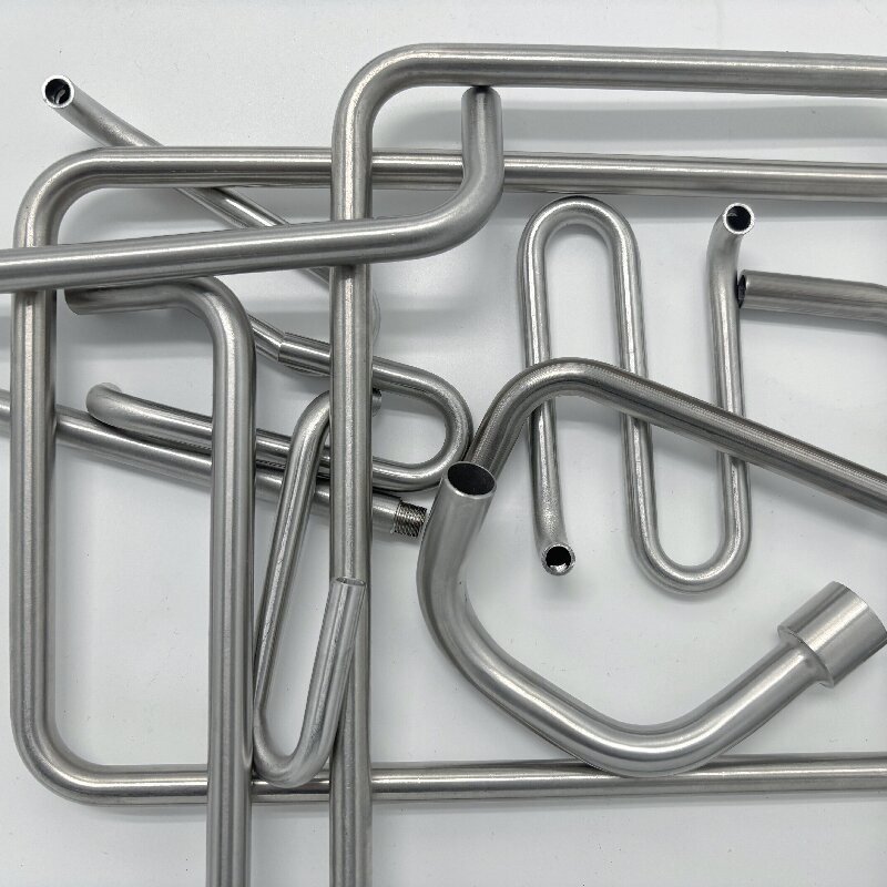 Multiple stainless steel tube bending products