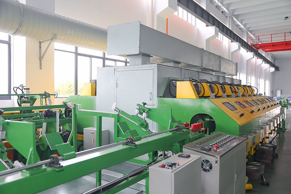 External stainless steel tube polishing production line